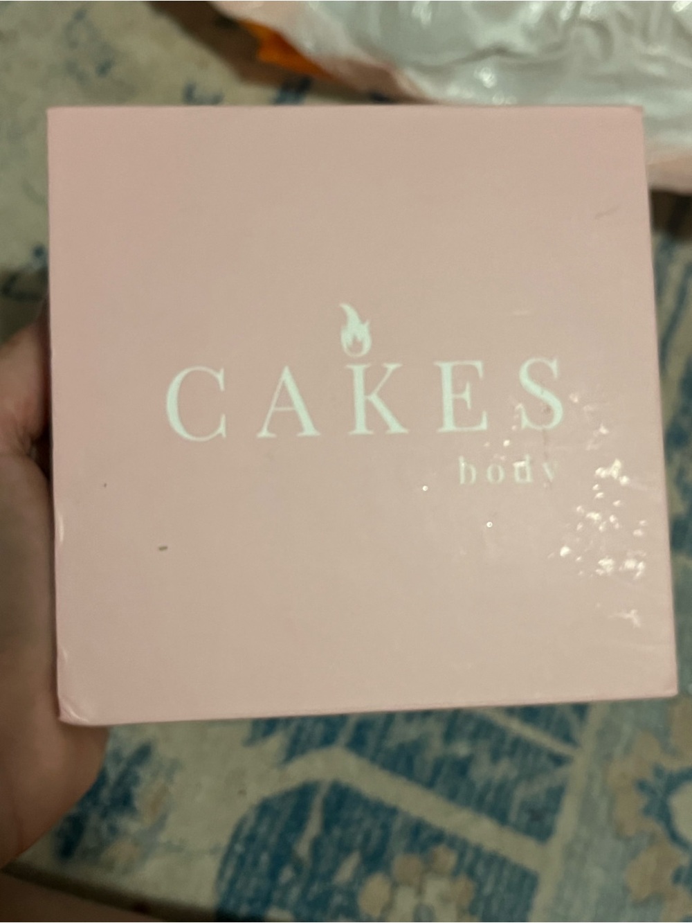 Cake Pink Branded Drawstring Pouch - Picture 3 of 3